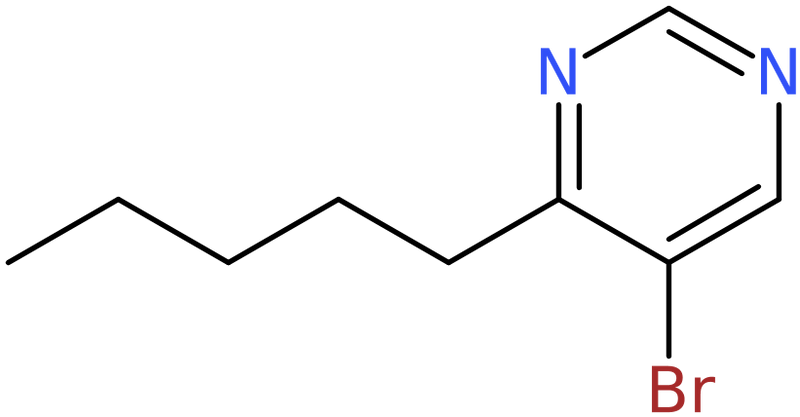 CAS: 951884-34-7 | 5-Bromo-4-(pent-1-yl)pyrimidine, NX70659