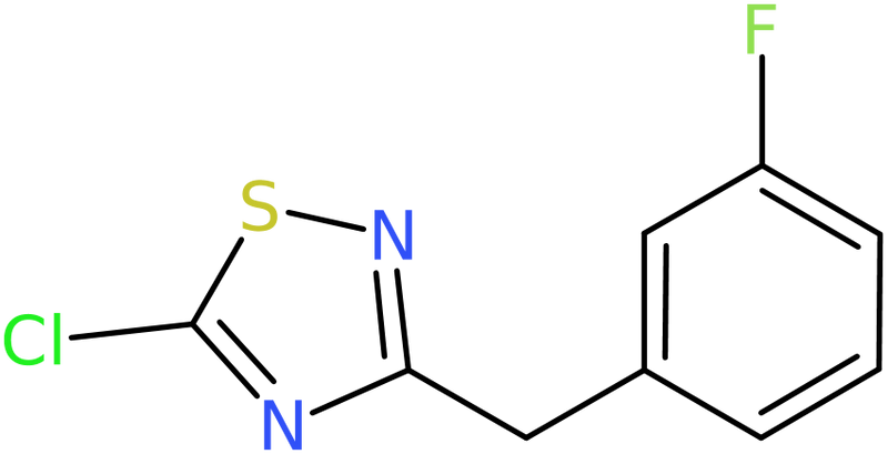 CAS: 1029718-68-0 | 5-Chloro-3-(3-fluorobenzyl)-1,2,4-thiadiazole, NX11732