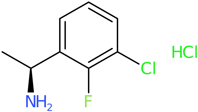 CAS: 1313593-59-7 | (S)-1-(3-Chloro-2-fluorophenyl)ethanamine hydrochloride, >95%, NX20770