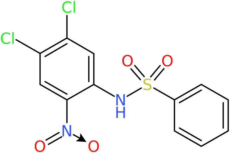 CAS: 1596-36-7 | 1,2-Dichloro-4-benzenesulphonamido-5-nitrobenzene, NX26876