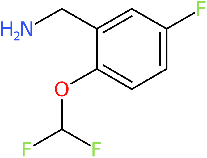 CAS: 1017779-46-2 | 2-(Difluoromethoxy)-5-fluorobenzylamine, >98%, NX11207