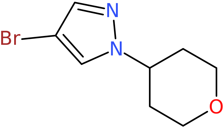 CAS: 1040377-02-3 | 4-Bromo-1-tetrahydro-2H-pyran-4-yl-1H-pyrazole, NX12188