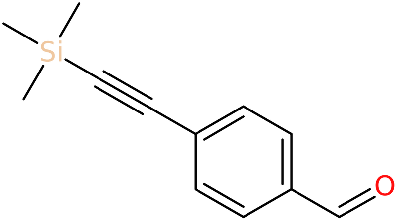 CAS: 77123-57-0 | 4-(Trimethylsilyl)ethynylbenzaldehyde, NX61363