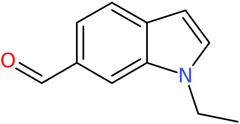 CAS: 854778-47-5 | 1-Ethyl-1H-indole-6-carbaldehyde, >95%, NX64259