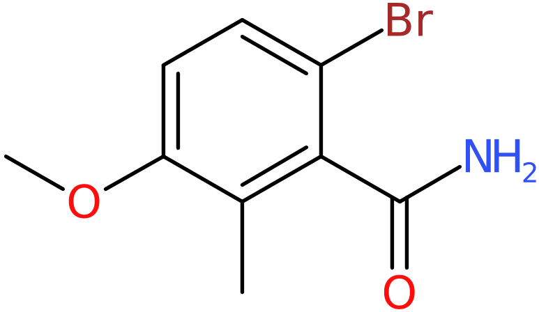 CAS: 1420537-79-6 | 6-Bromo-3-methoxy-2-methylbenzamide, NX23770