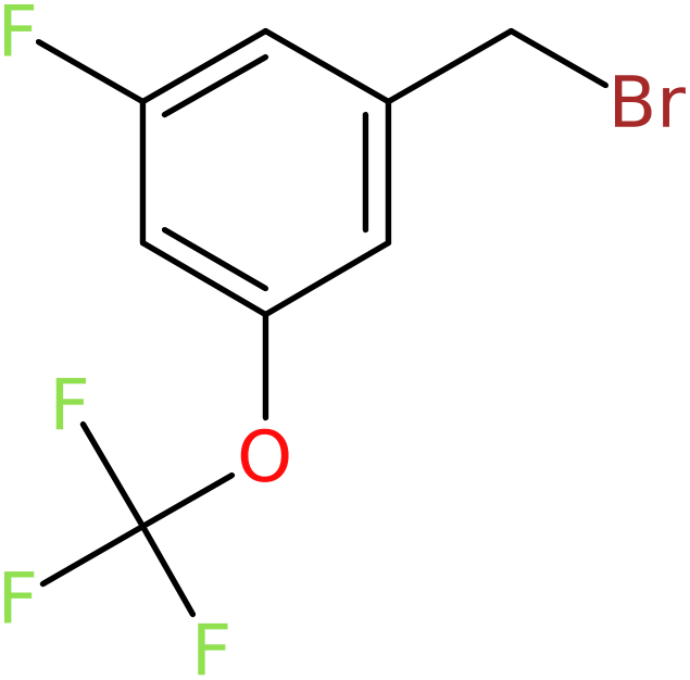 CAS: 86256-51-1 | 3-Fluoro-5-(trifluoromethoxy)benzyl bromide, >98%, NX64659