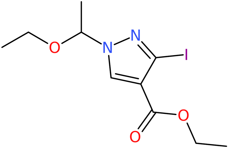 CAS: 1639858-75-5 | Ethyl 1-(1-ethoxyethyl)-3-iodo-1H-pyrazole-4-carboxylate, NX27624