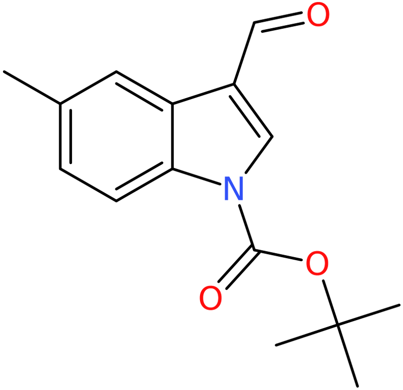 CAS: 914348-94-0 | 5-Methylindole-3-carboxaldehyde, N-BOC protected, >95%, NX68526