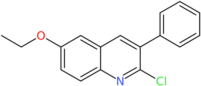 CAS: 1031928-18-3 | 2-Chloro-6-ethoxy-3-phenylquinoline, NX11845