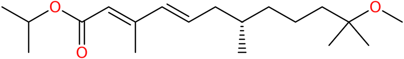 CAS: 65733-16-6 | Isopropyl (2E,4E,7S)-11-methoxy-3,7,11-trimethyldodeca-2,4-dienoate, NX57104