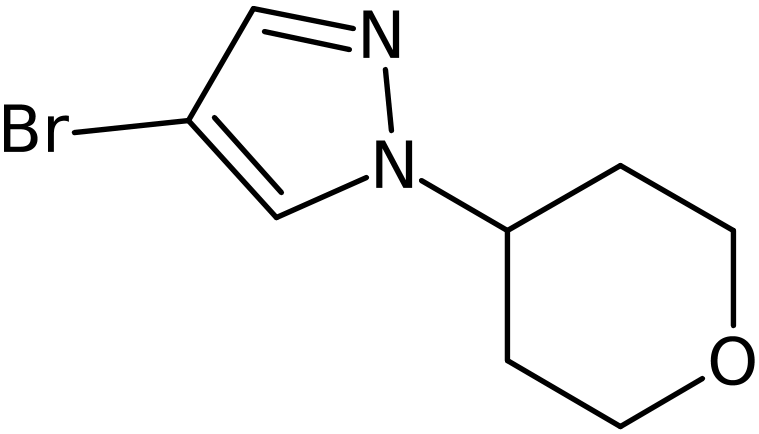 CAS: 1040377-02-3 | 4-Bromo-1-tetrahydro-2H-pyran-4-yl-1H-pyrazole, NX12188