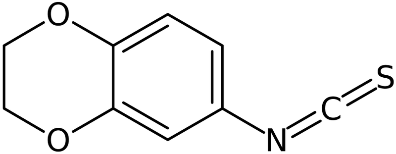 CAS: 141492-50-4 | 2,3-Dihydro-1,4-benzodioxin-6-yl isothiocyanate, >97%, NX23574