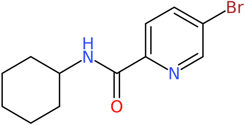 CAS: 951885-08-8 | 5-Bromo-N-cyclohexylpyridine-2-carboxamide, NX70690