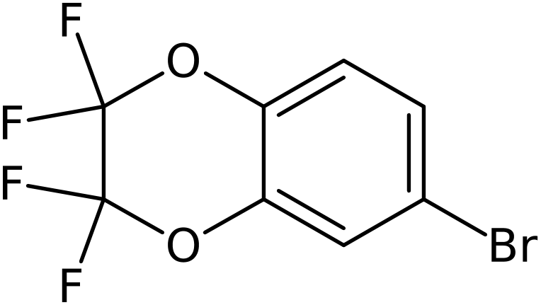 CAS: 141872-90-4 | 6-Bromo-2,2,3,3-tetrafluoro-1,4-benzodioxane, NX23730