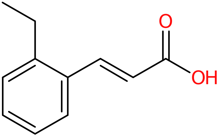 CAS: 103988-23-4 | 3-(2-Ethylphenyl)-2-propenoic acid, >95%, NX12136