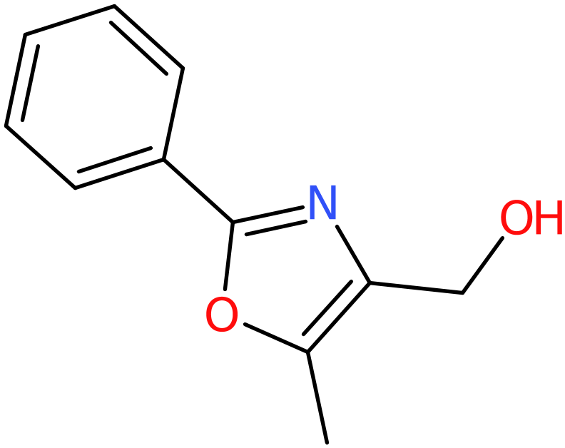 CAS: 70502-03-3 | 4-(Hydroxymethyl)-5-methyl-2-phenyl-1,3-oxazole, >95%, NX59047