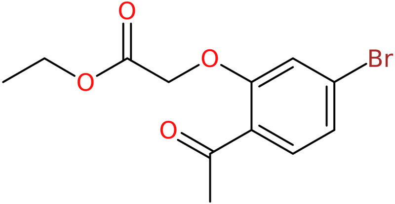 CAS: 91721-00-5 | Ethyl (2-acetyl-5-bromophenoxy)acetate, NX68862