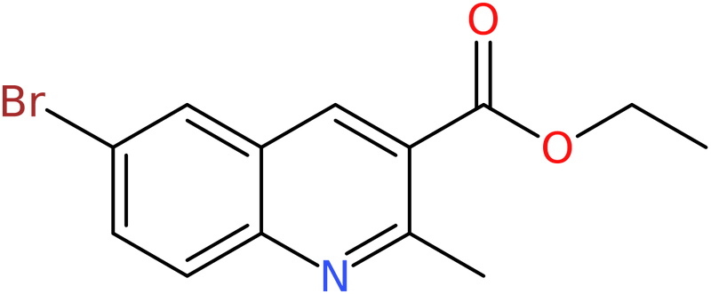 CAS: 948289-14-3 | 6-Bromo-2-methylquinoline-3-carboxylic acid ethyl ester, NX70425