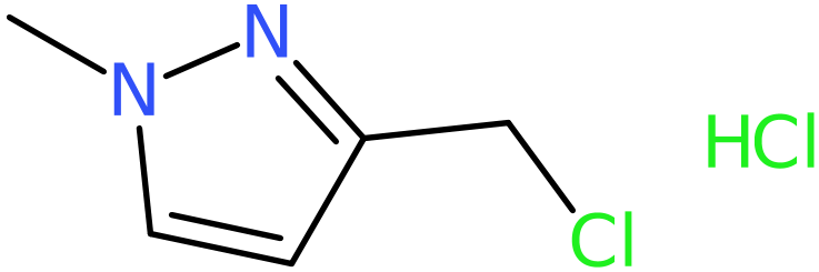 CAS: 88529-80-0 | 3-(Chloromethyl)-1-methyl-1H-pyrazole hydrochloride, NX66347