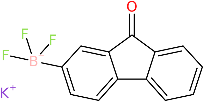 Potassium trifluoro(9-oxo-9H-fluoren-2-yl)boranuide, NX74442