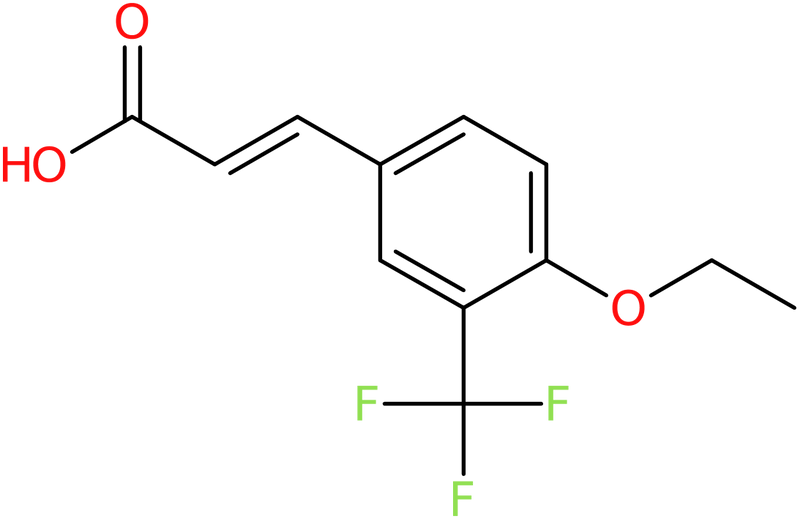 CAS: 1206594-24-2 | 4-Ethoxy-3-(trifluoromethyl)cinnamic acid, NX17010