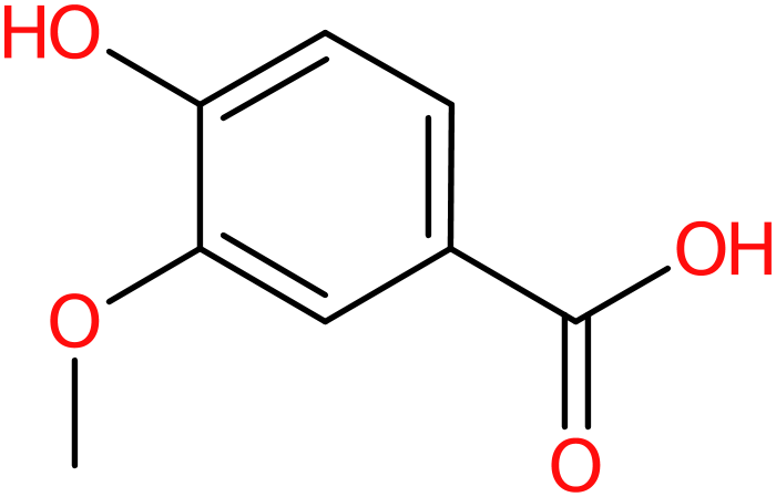 CAS: 121-34-6 | 4-Hydroxy-3-methoxybenzoic acid, NX17341