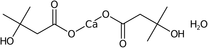 CAS: 135236-72-5 | 3-Hydroxy-3-methylbutyric acid calcium salt hydrate, >97%, NX21866