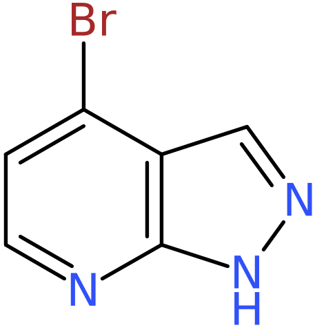 CAS: 856859-49-9 | 4-Bromo-1H-pyrazolo[3,4-b]pyridine, >98%, NX64333