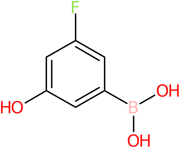 CAS: 871329-82-7 | 3-Fluoro-5-hydroxybenzeneboronic acid, >98%, NX65246