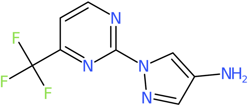 CAS: 1210732-94-7 | 4-Amino-1-[4-(trifluoromethyl)pyrimidin-2-yl]-1H-pyrazole, NX17384