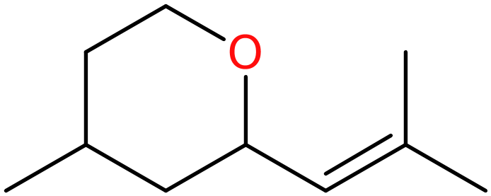 CAS: 16409-43-1 | 4-Methyl-2-(2-methylpropenyl)tetrahydro-2H-pyran, >95%, NX27640