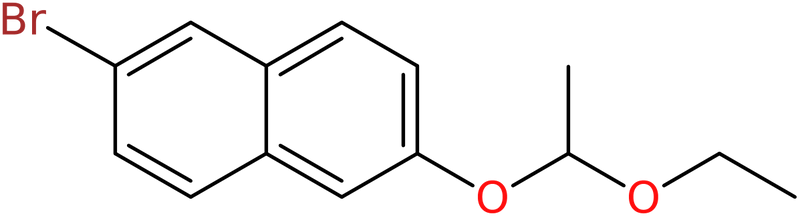 CAS: 142524-71-8 | 2-Bromo-6-(1-ethoxyethoxy)naphthalene, >95%, NX23883