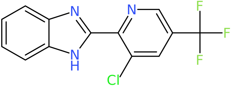 CAS: 1393845-65-2 | 2-[3-Chloro-5-(trifluoromethyl)pyridin-2-yl]-1H-1,3-benzodiazole, NX23156