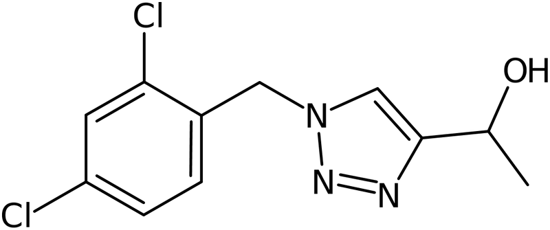 CAS: 1443291-21-1 | 1-{1-[(2,4-Dichlorophenyl)methyl]-1H-1,2,3-triazol-4-yl}ethan-1-ol, NX24491