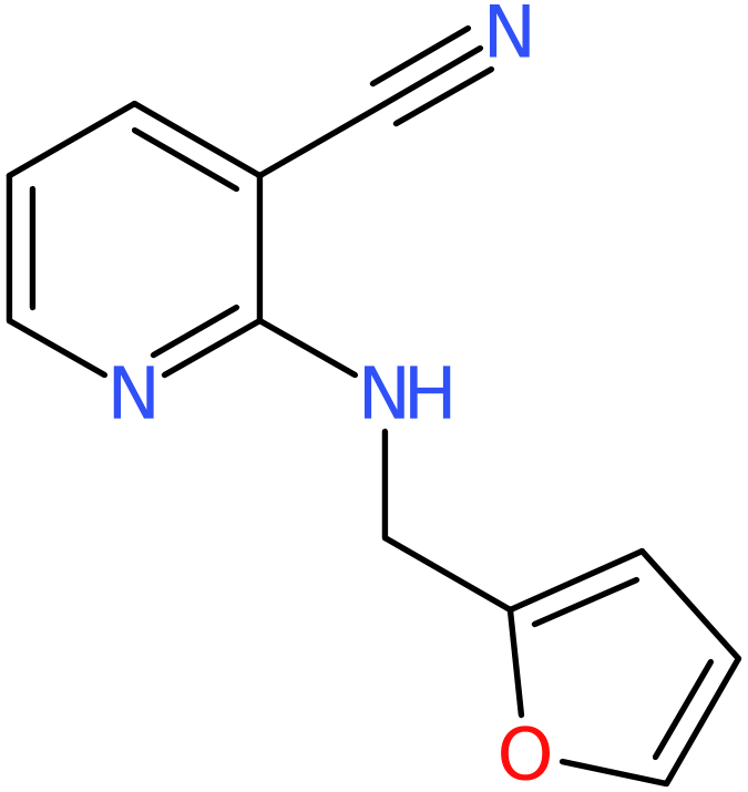 CAS: 945347-58-0 | 2-(Furan-2-ylmethylamino)nicotinonitrile, >98%, NX70292