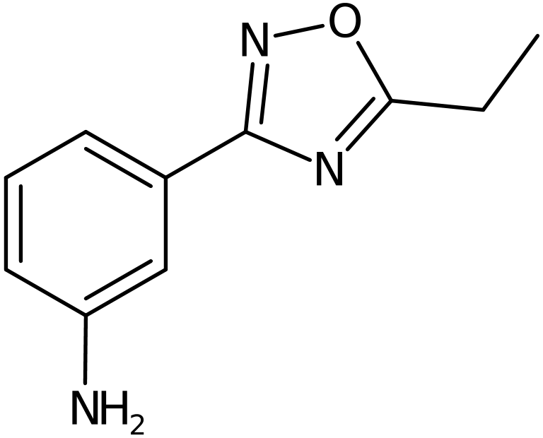 CAS: 10364-74-6 | 3-(5-Ethyl-1,2,4-oxadiazol-3-yl)aniline, >95%, NX12020