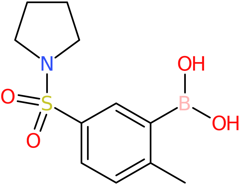 CAS: 871333-01-6 | 2-Methyl-5-(pyrrolidin-1-ylsulphonyl)benzeneboronic acid, >98%, NX65267