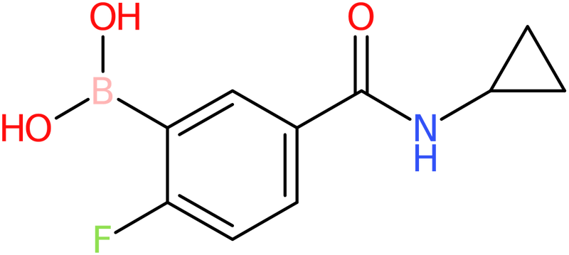 CAS: 874289-54-0 | 5-(Cyclopropylcarbamoyl)-2-fluorophenylboronic acid, NX65533