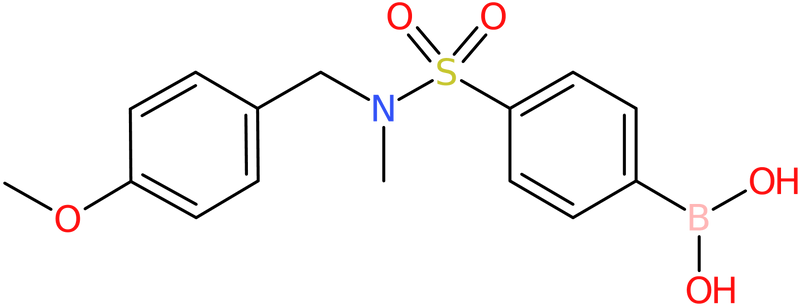 CAS: 913835-54-8 | 4-[N-Methyl-N-(4-methoxybenzyl)sulphamoyl]benzeneboronic acid, >96%, NX68412