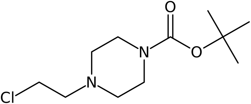 CAS: 208167-83-3 | 4-(2-Chloroethyl)piperazine, N1-BOC protected, NX33692