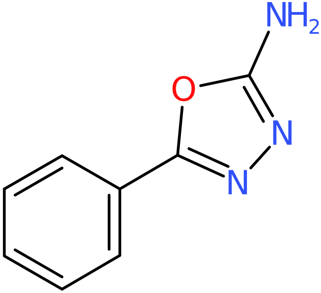 CAS: 1612-76-6 | 2-Amino-5-phenyl-1,3-4-oxadiazole, >97%, NX27168