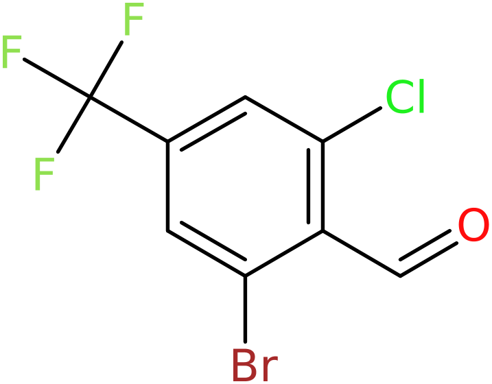 CAS: 1415130-43-6 | 2-Bromo-6-chloro-4-(trifluoromethyl)benzaldehyde, >95%, NX23584