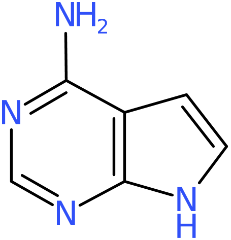 CAS: 1500-85-2 | 4-Amino-7H-pyrrolo[2,3-d]pyrimidine, >98%, NX25458