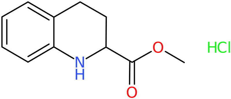 CAS: 78348-26-2 | Methyl 1,2,3,4-tetrahydroquinolin-2-carboxylate hydrochloride, >95%, NX61925