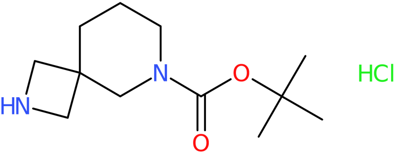 CAS: 1279844-25-5 | 2,6-Diazaspiro[3.5]nonane-6-carboxylic acid, 1,1-dimethylethyl ester, hydrochloride, >97%, NX20032