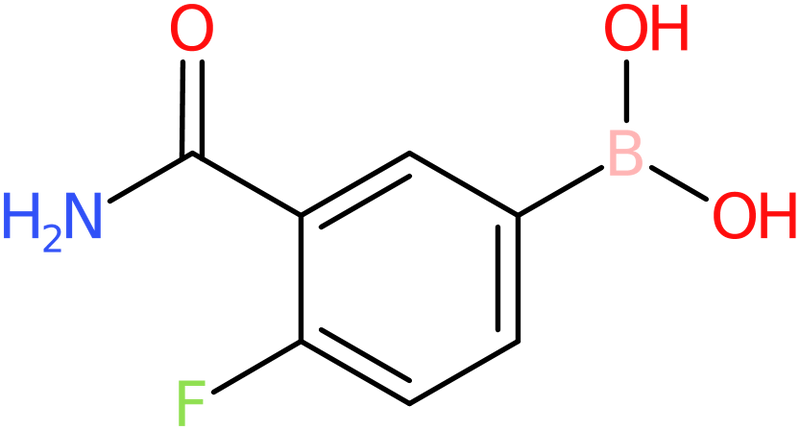 CAS: 874219-34-8 | 3-Carbamoyl-4-fluorobenzeneboronic acid, >97%, NX65463