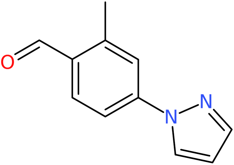 CAS: 1015845-89-2 | 2-Methyl-4-(1h-pyrazol-1-yl)benzaldehyde, NX11020