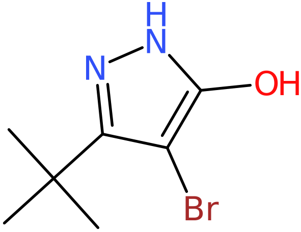 CAS: 873837-19-5 | 4-Bromo-3-(tert-butyl)-5-hydroxy-1H-pyrazole, NX65401