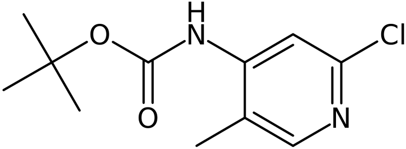 CAS: 1820717-60-9 | tert-Butyl 2-chloro-5-methylpyridin-4-ylcarbamate, NX30508