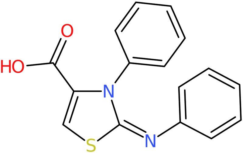 CAS: 952182-42-2 | 2,3-Dihydro-3-phenyl-2-(phenylimino)-1,3-thiazole-4-carboxylic acid, NX70732